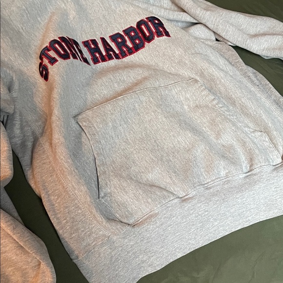 Heather Gray Stone Harbor Hoodie - Picture 3 of 3
